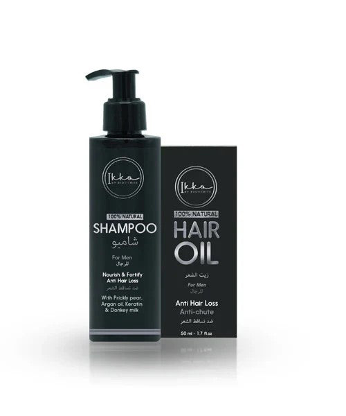 Pack Huile Anti-Chute et Shampoing - homme