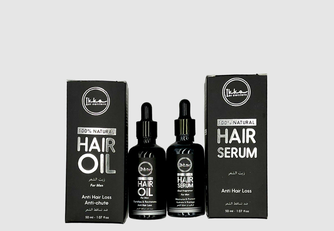 Men's Hair Oil & Serum Pack
