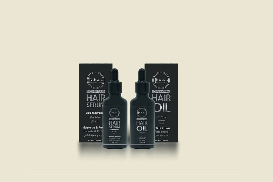 Pack Huile & Sérum pour Cheveux Homme