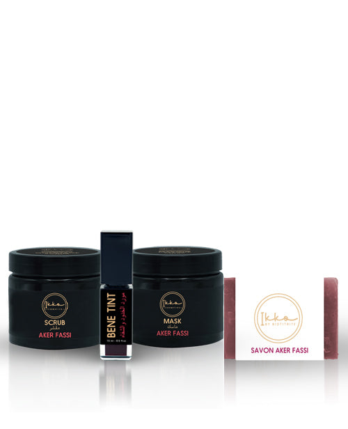 Poudre Aker Fassi 50g - Soin Naturel éclat Anti-âge - Visage, Lèvres, Cheveux - France